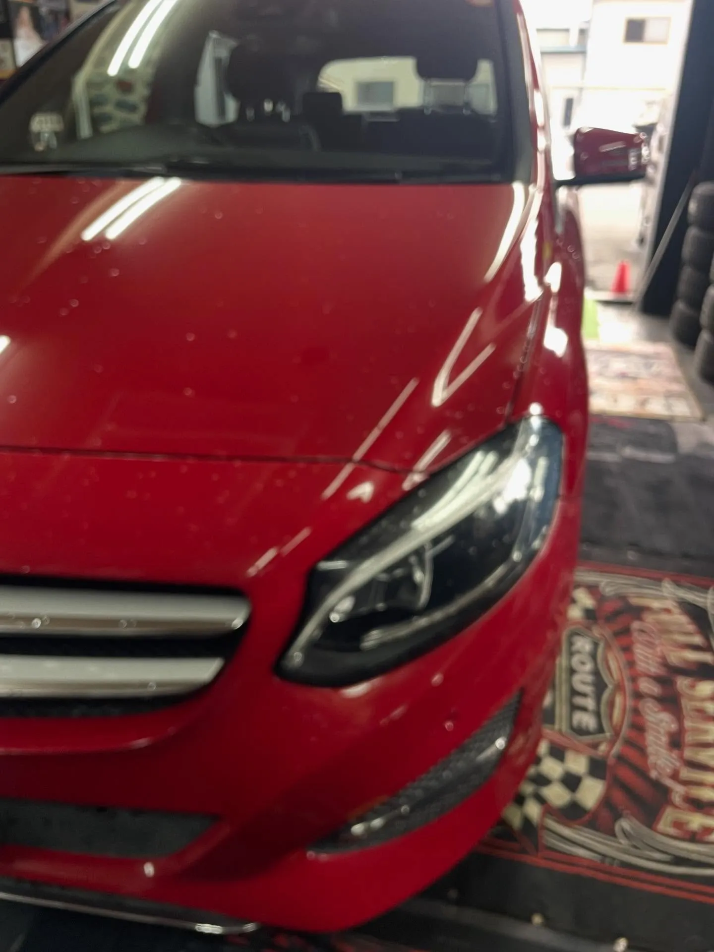 ベンツタイヤ交換保管