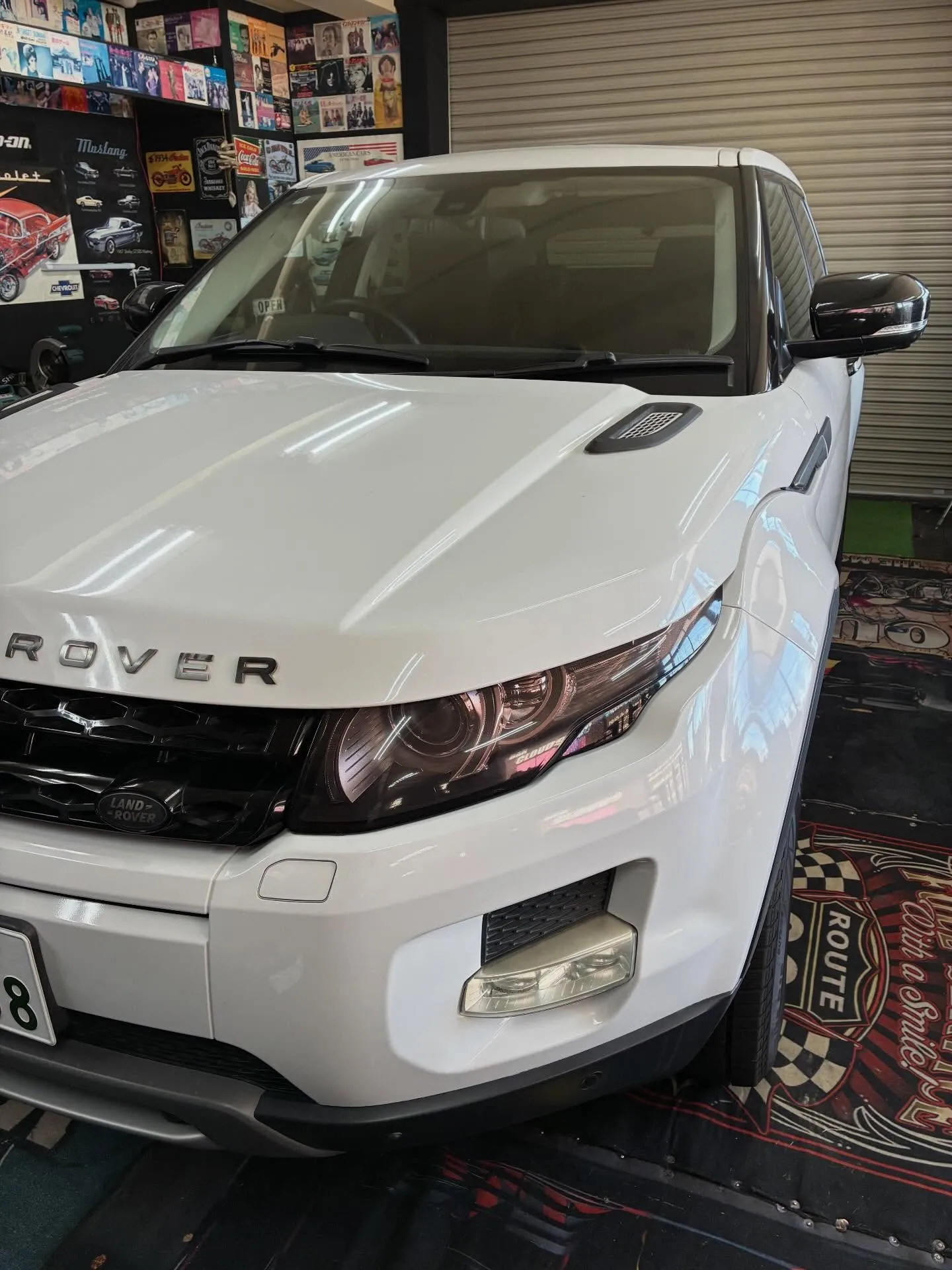 レンジローバードア開かない修理