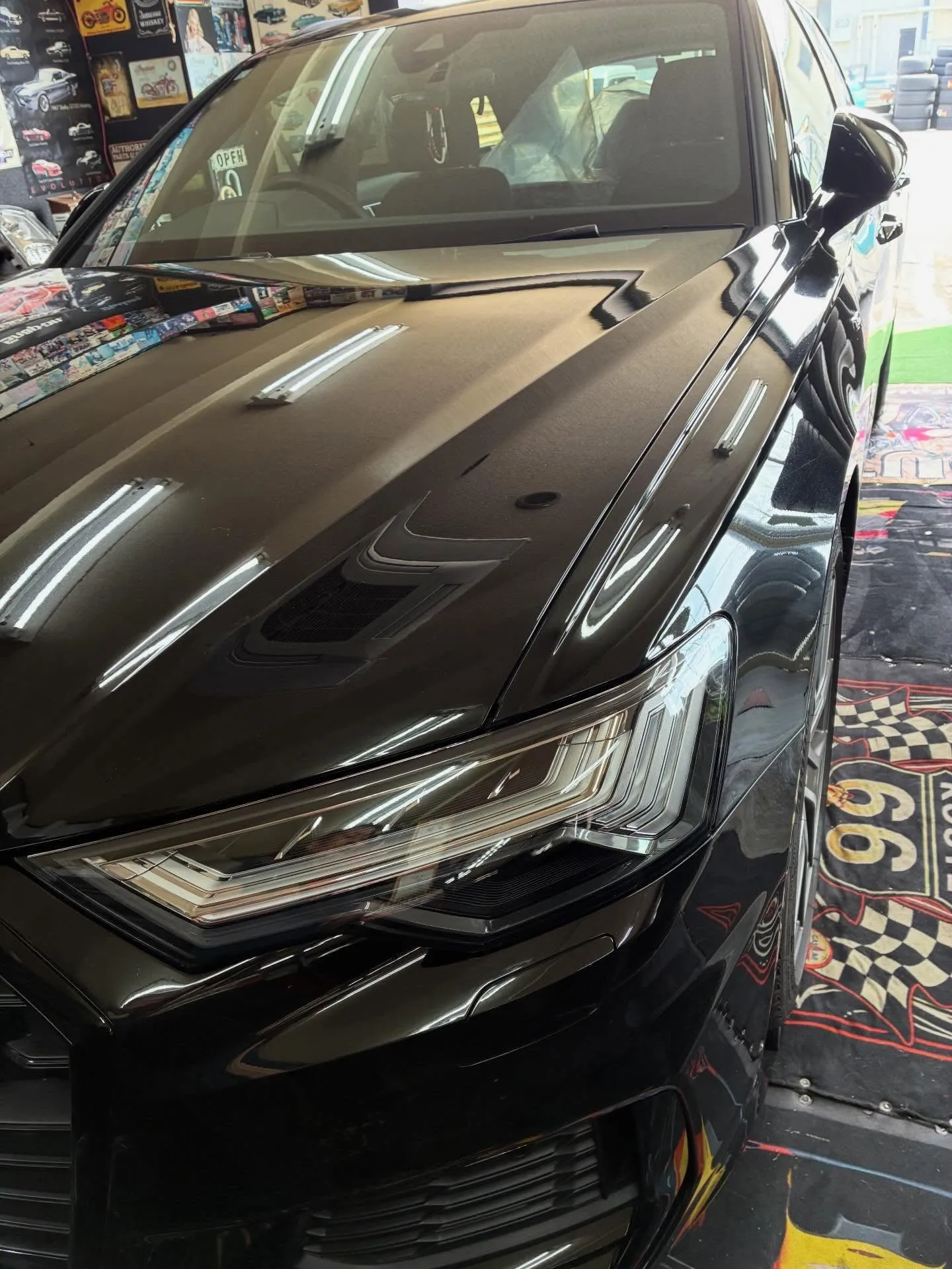 BMW A6 S-line タイヤ履き替え